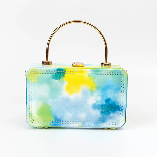 Aquarelle Sky Clutch