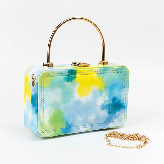 Aquarelle Sky Clutch