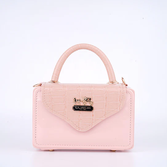 Regal Elegance Pink Bag