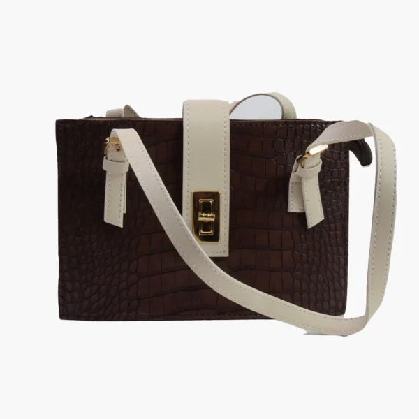 Snake Mat Dark Brown Bag