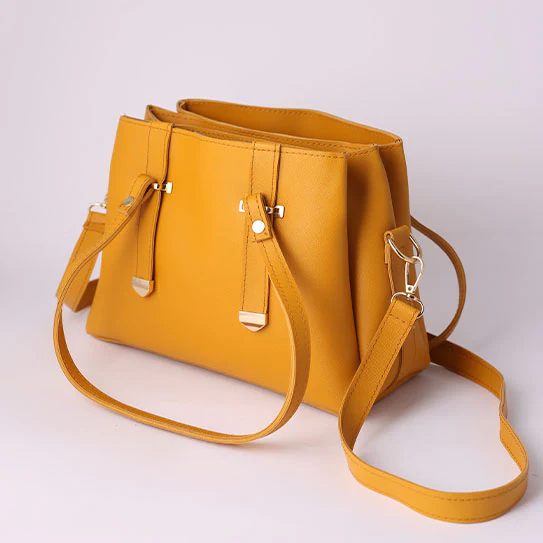 Tricot Bag Yellow